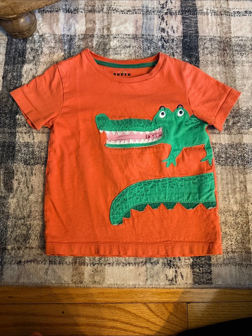 Assorted Kids Short-Sleeve Tees - Blue, Green, Orange, Brown, White